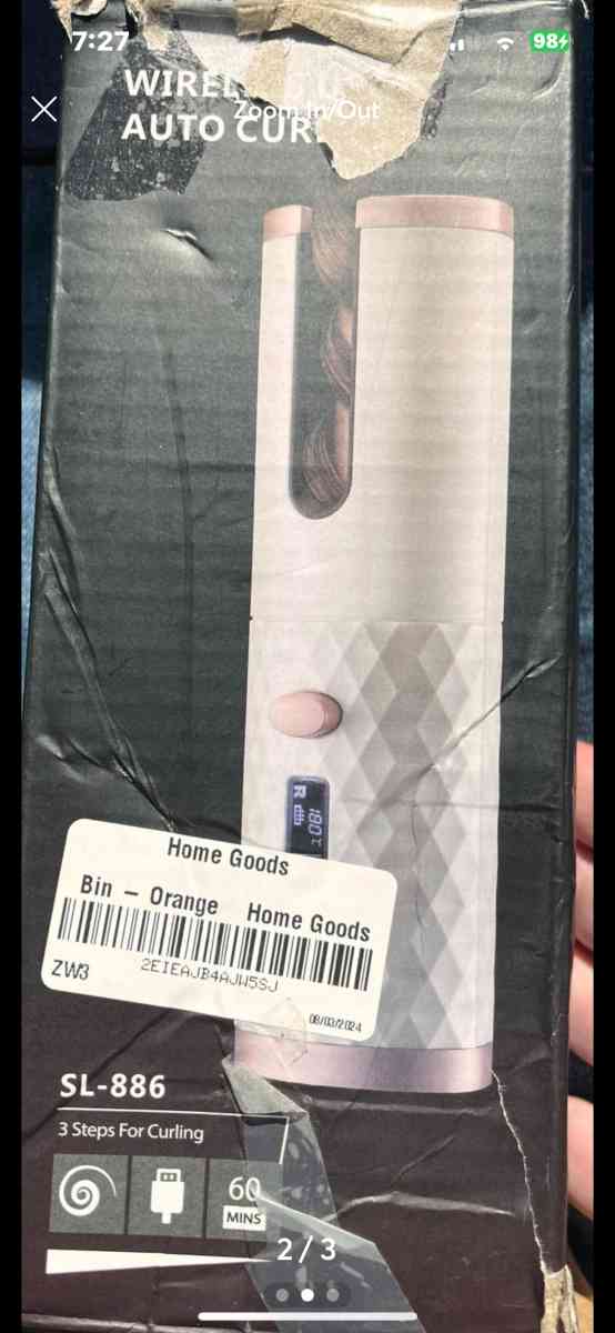 wireless usb hair curler