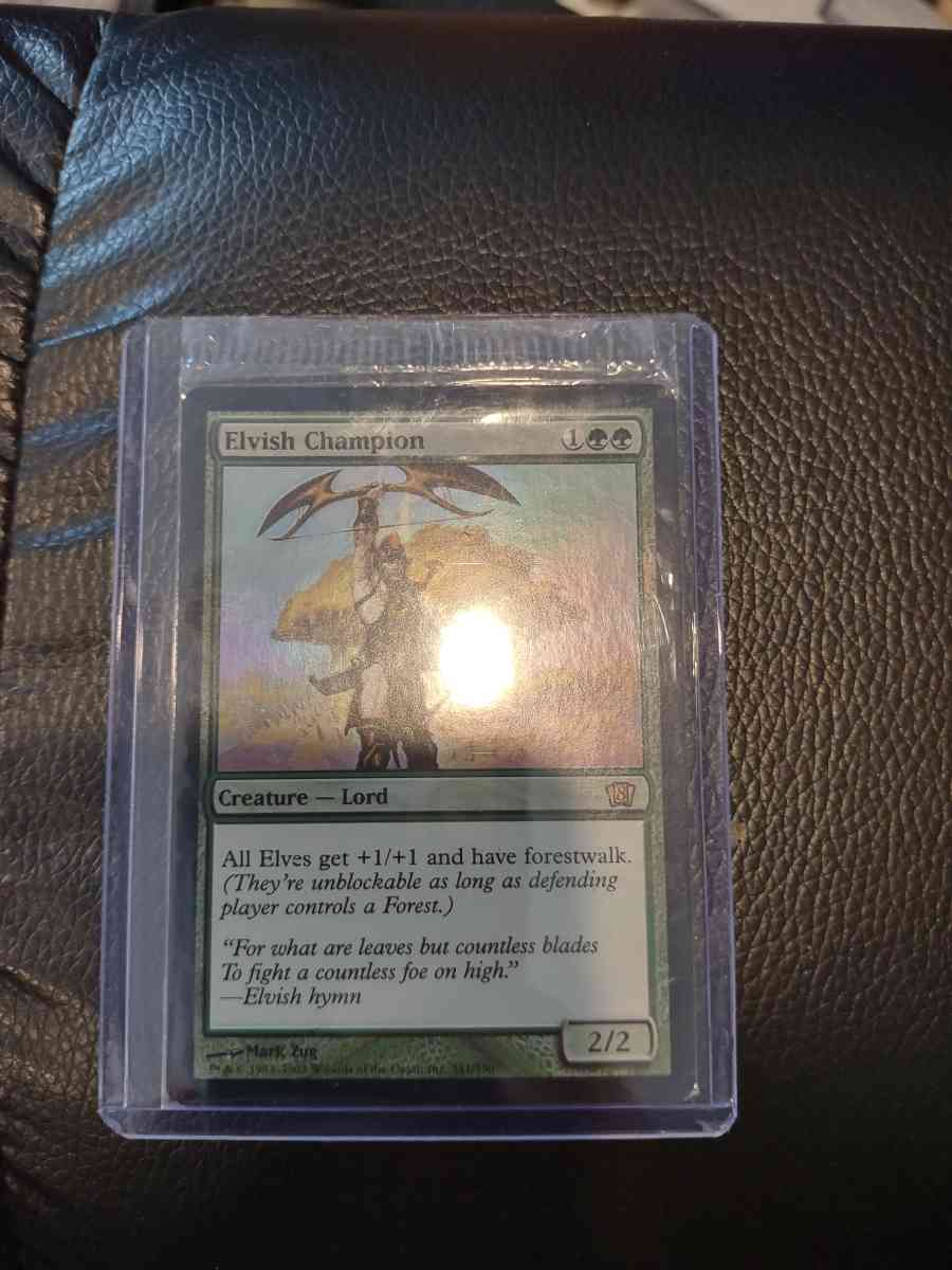 sealed 8th edition elvish champion
