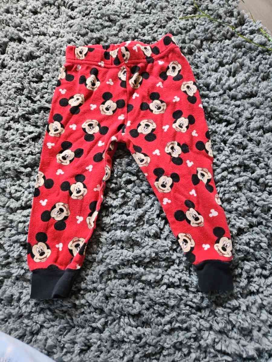 Toddler size 2T Mickey Mouse Pants