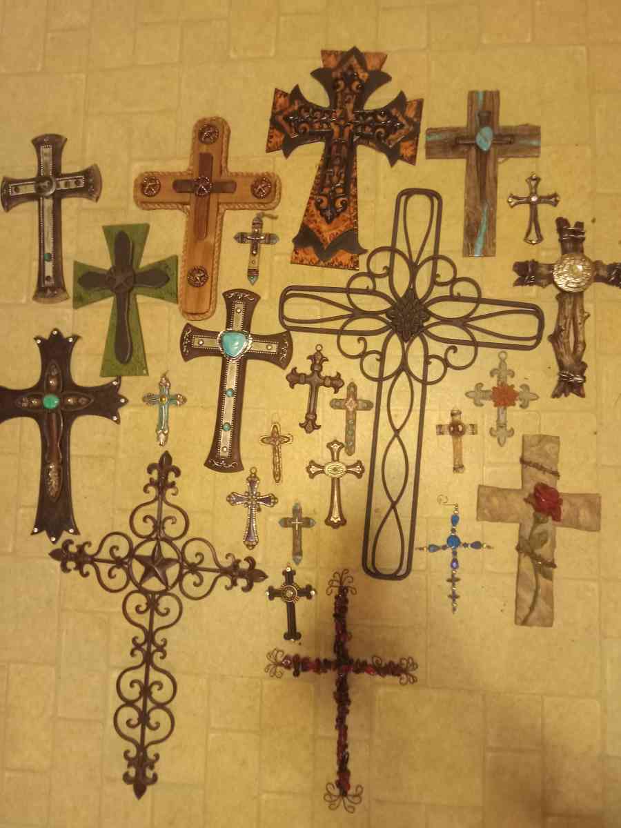 crosses decoration for office wall