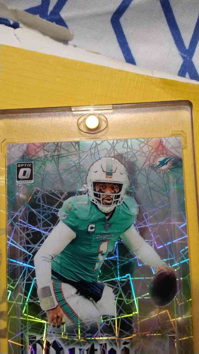 2023 donoruss optic tua tagovailoa mythical SP