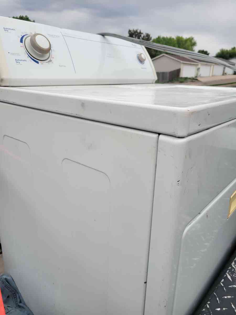 whirpool washer and dryer