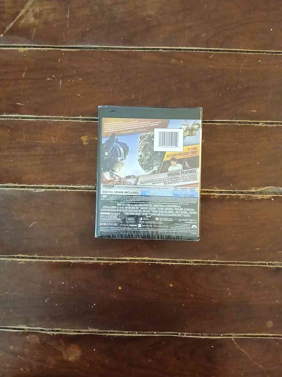 Transformers Rise Of The Beast 4K Ultra HD Blu Ray