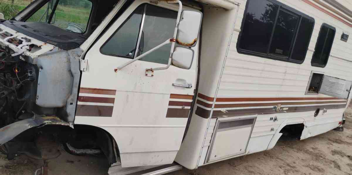 scrap Chevy camper van