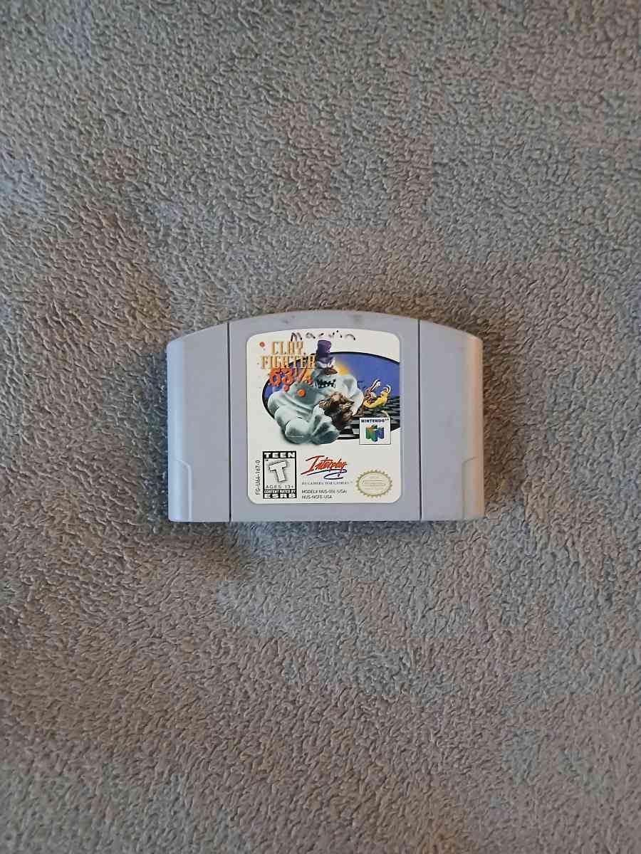 Clay Fighter 63 1 3 Nintendo 64