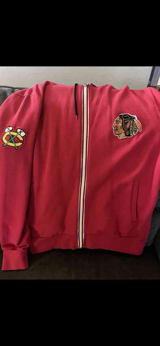 Blackhawk zip up hoodie