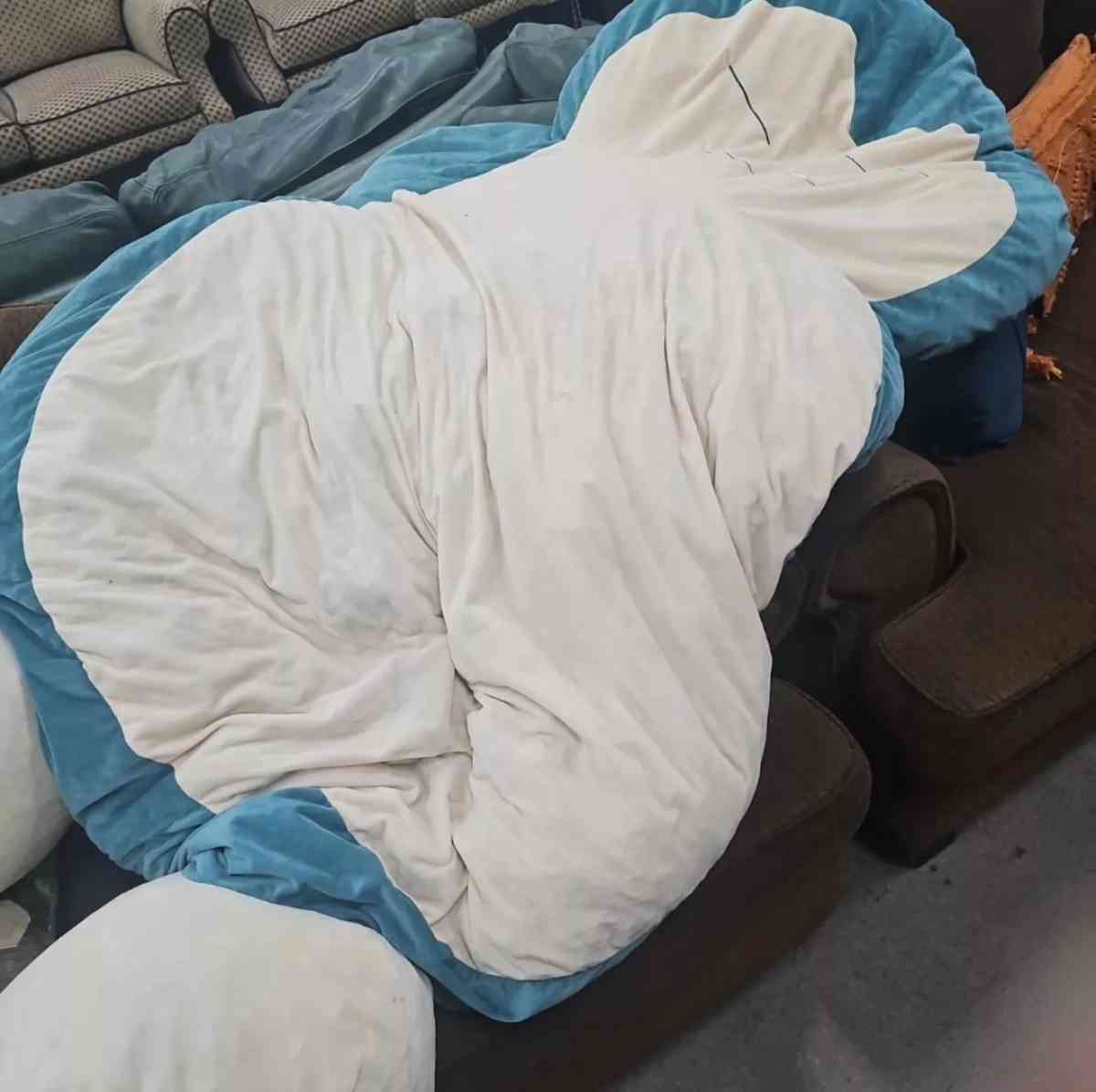 Pokmon Official Product Life Sized Snorlax Beanbag chair