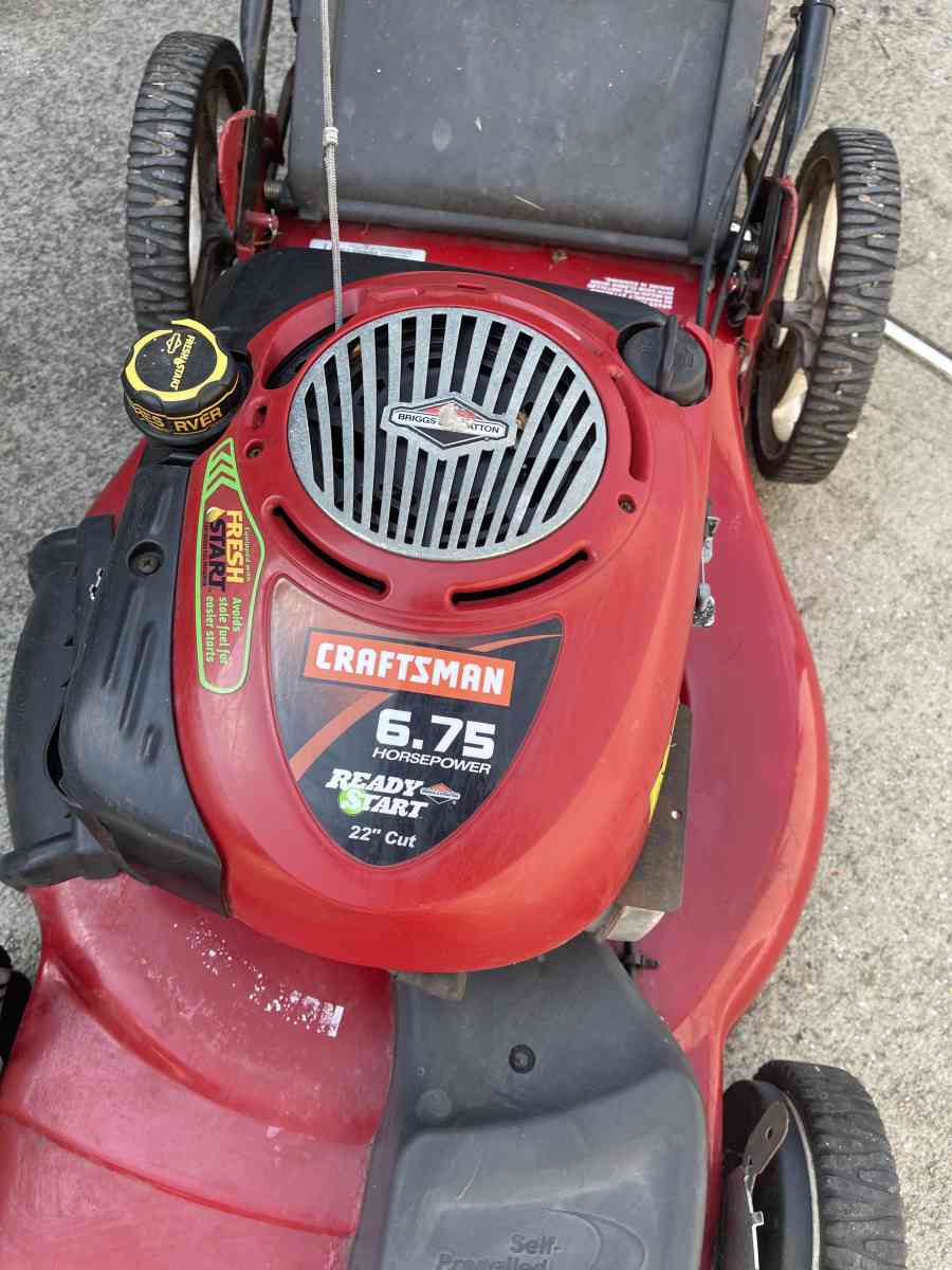 craftsman self propelled lawn mower