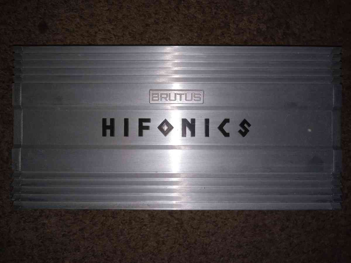 NEW HIFONICS AMPS