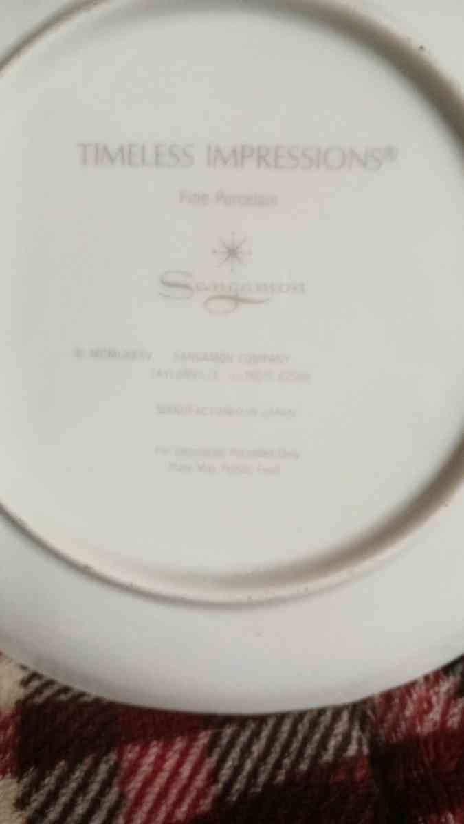 Sangamon friendship saucer