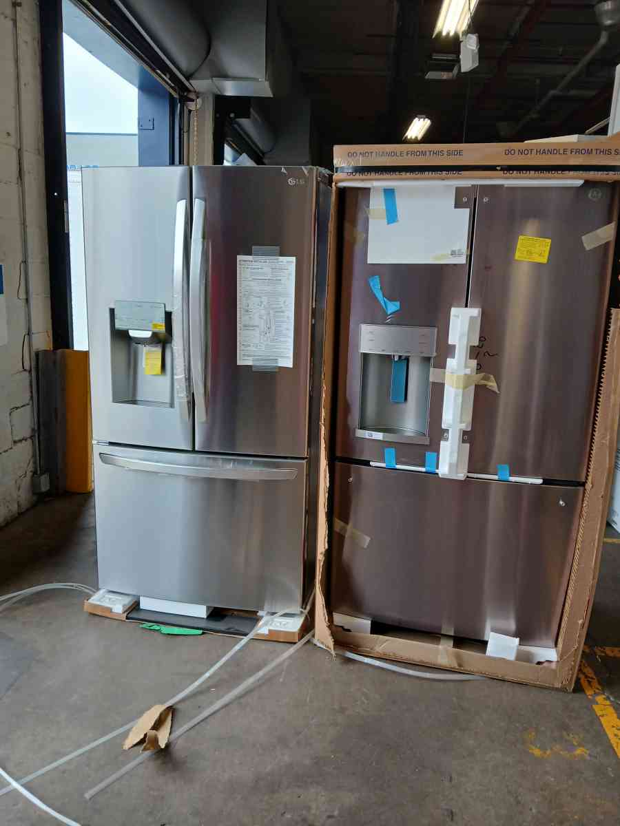 Brand New stainless steel French door refrigerator