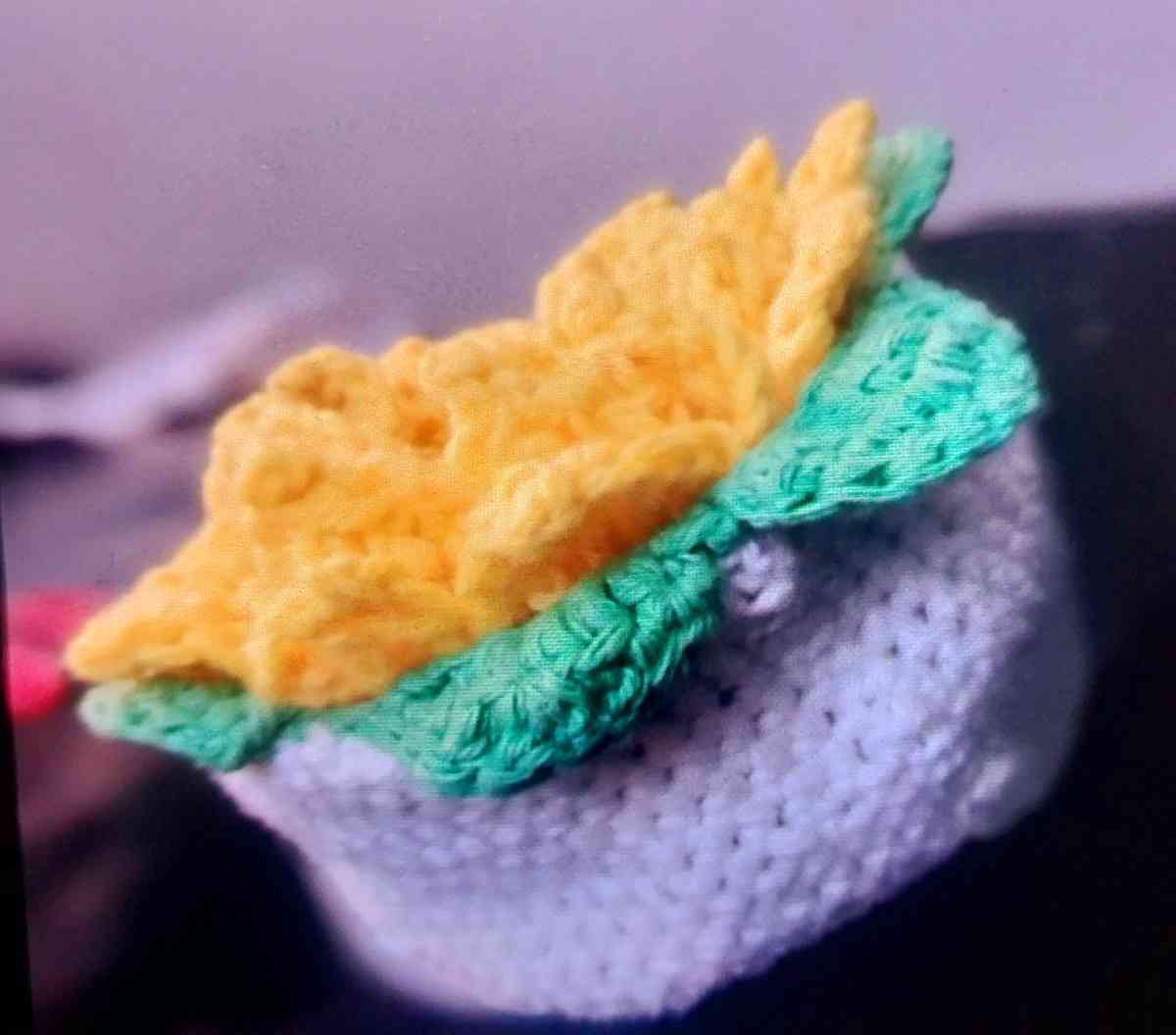 Sunflower Crochet Coasters