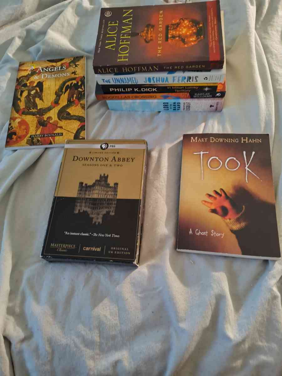 books and one DVD movie