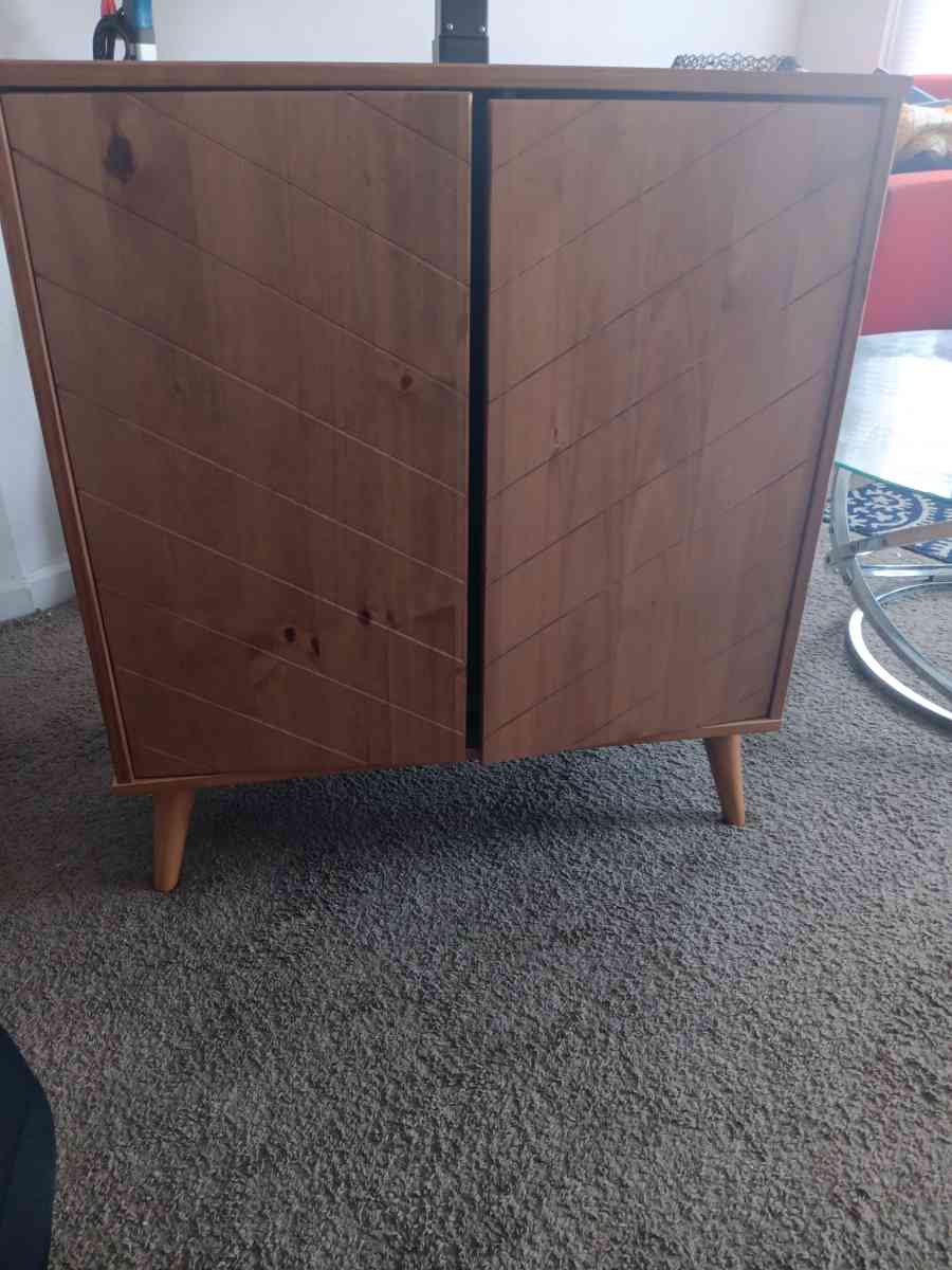 beautiful oak cabinet