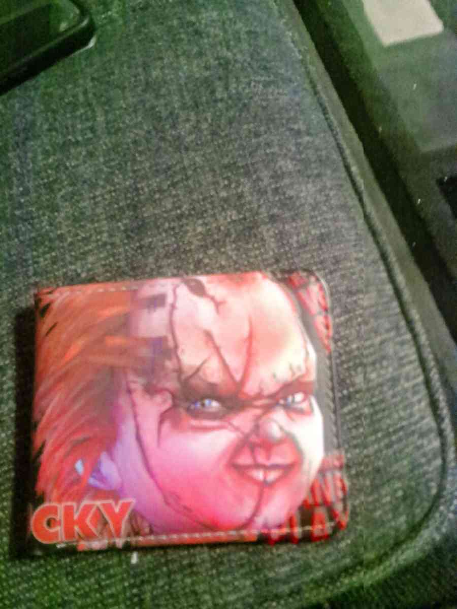Chucky wallet used cash only