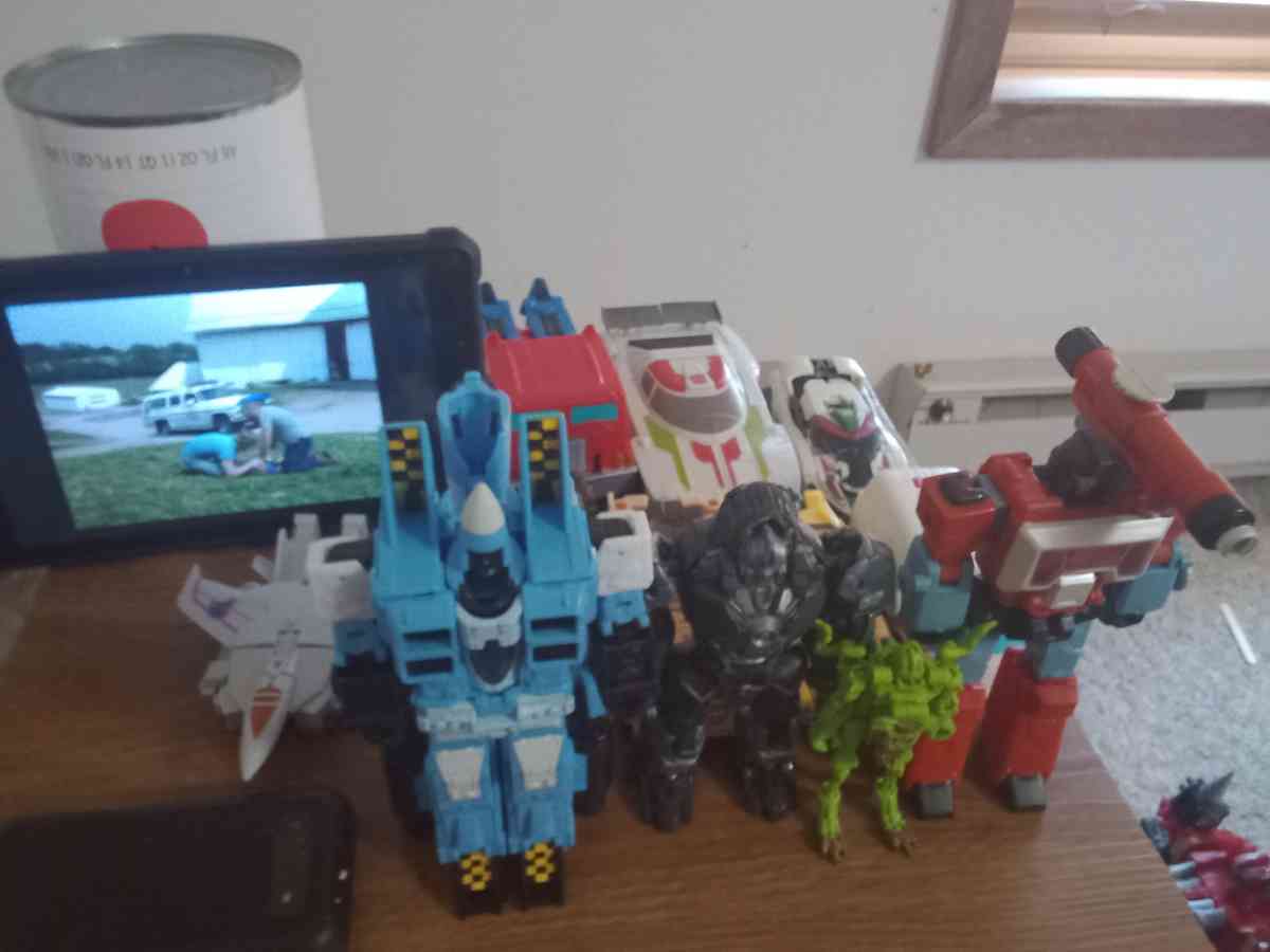 transformers and VTEC bots dc comics figures HeMan