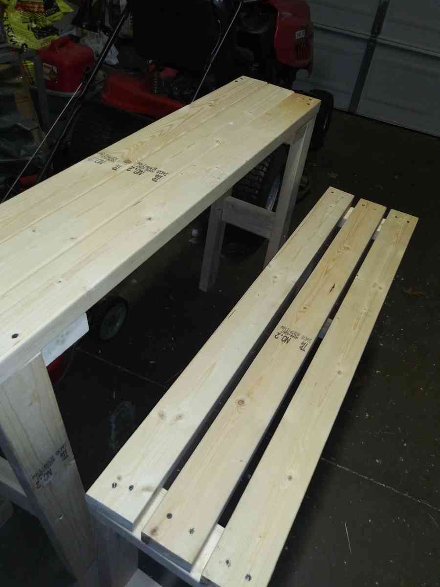 Consol Table and Bench