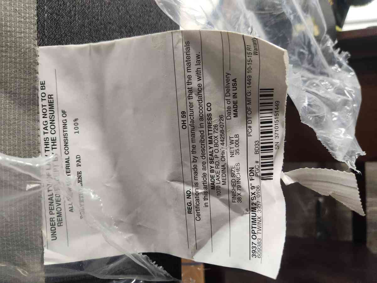 Sealy Optimum Inspiration Gold PLUSH King Mattress AND Match