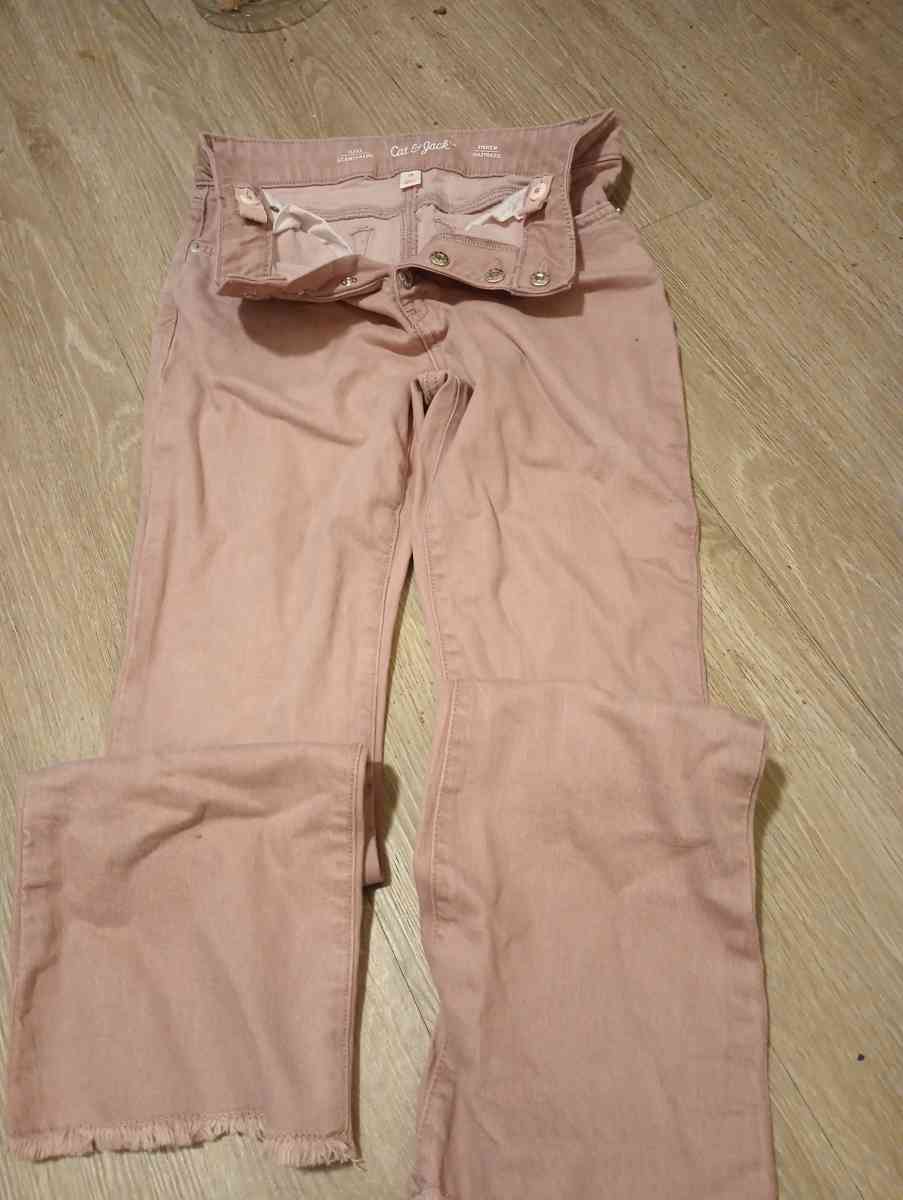 pink size 14 cat and jack pants