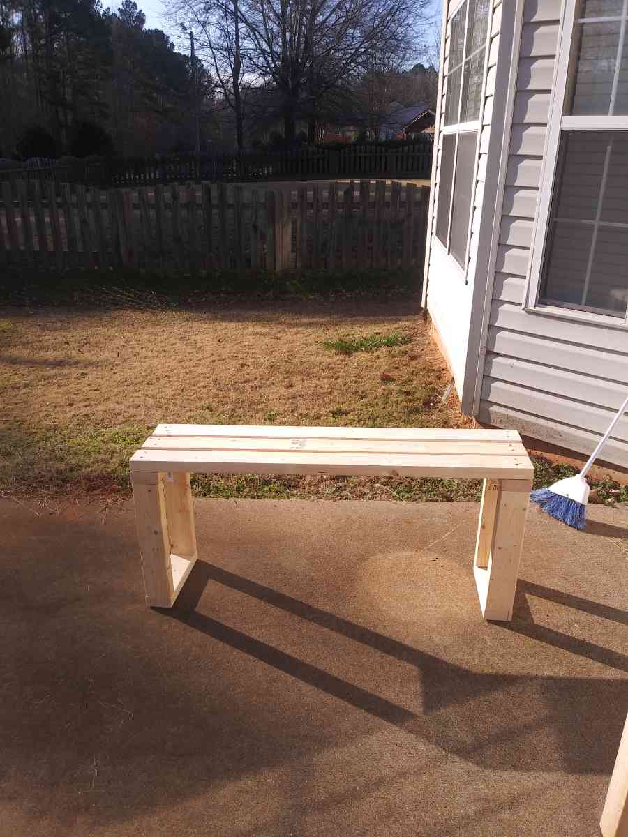 Consol Table and Bench