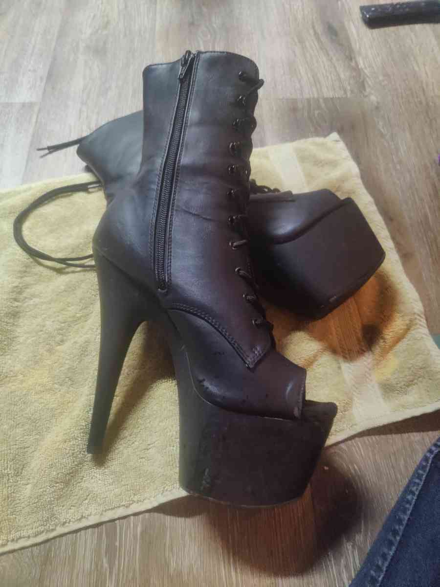 leather dance boots