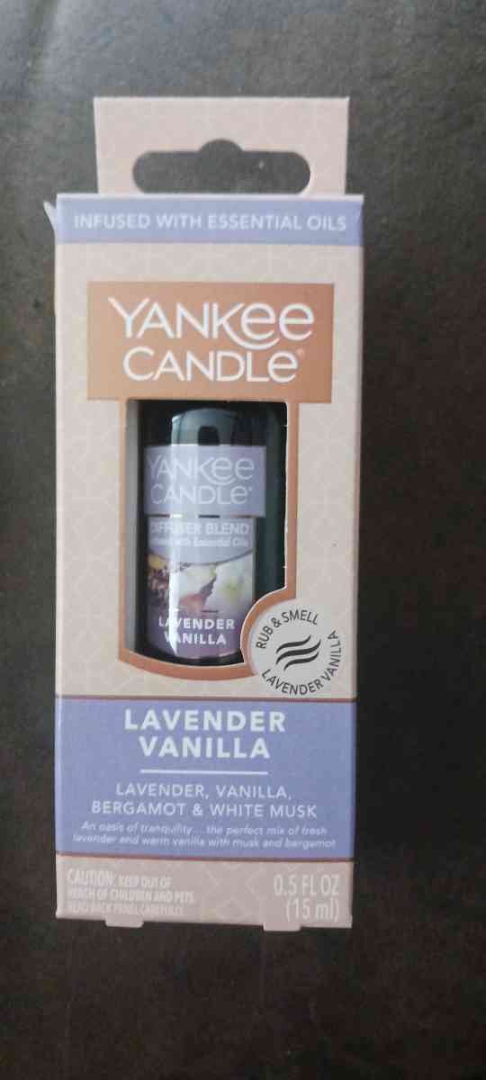 Yankee Candle Deffuser Essential Oil Vanilla Lavender