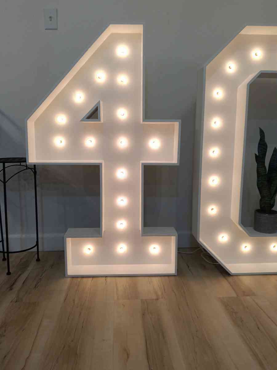 Marquee numbers