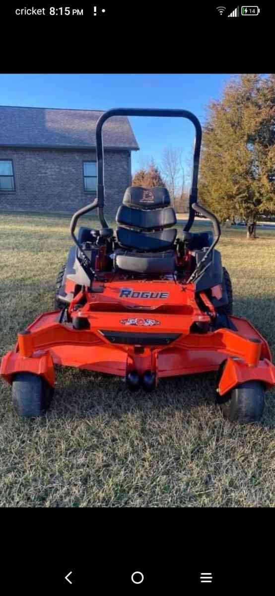 Rogue lawnmower