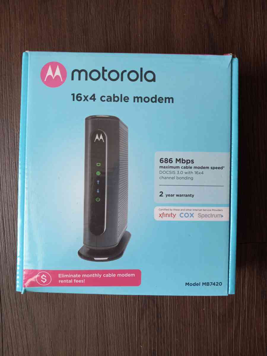 Motorola 16 x 4 Cable Modem