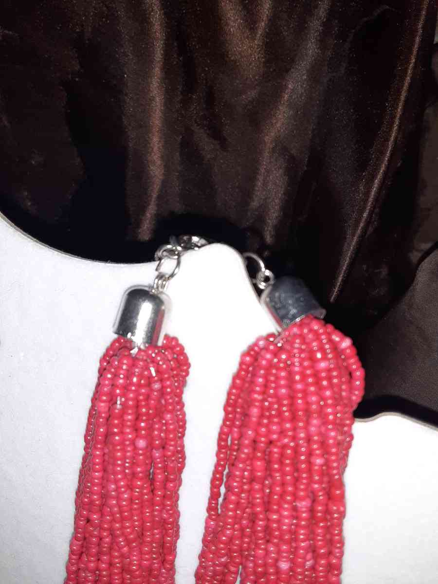 Jasper inspirational necklace