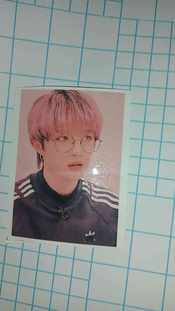 txt signature photocard waterproof
