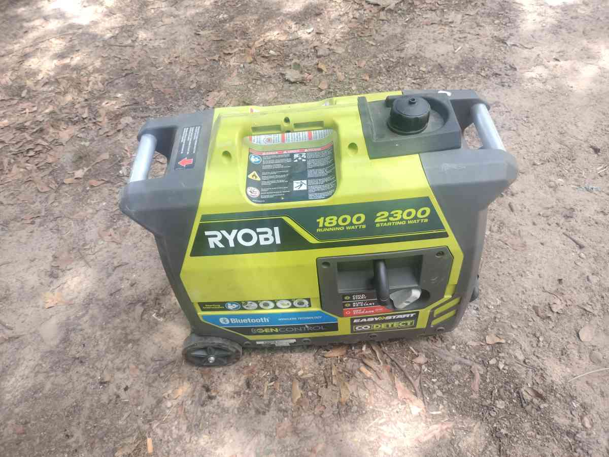 Ryobi blue generator 6