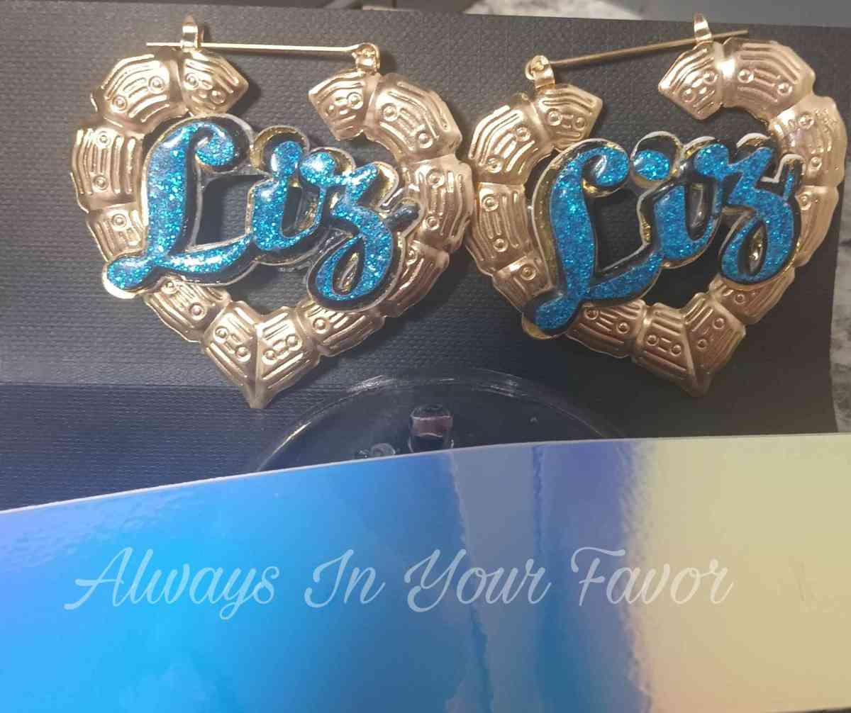 Personalized Costume Earrings