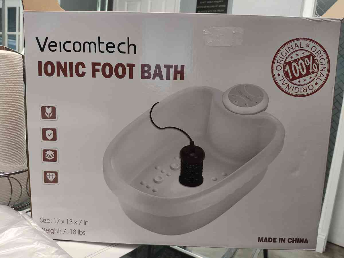Ionic Foot Bath Pickup by buyer or delivery to an agreed loc