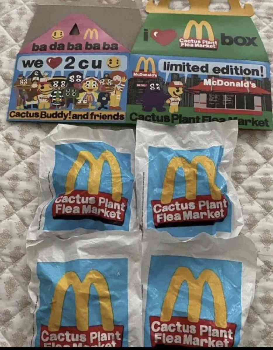 Limited Edition McDonalds toys