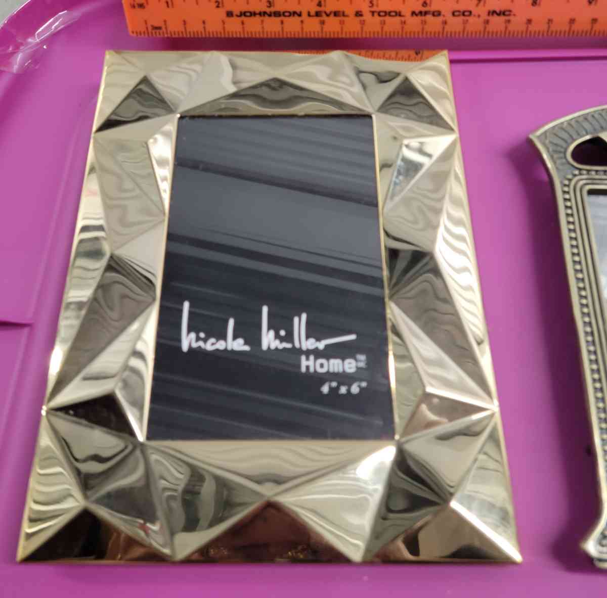 3pcs Gold Modern Picture Frame Lot 1 7x 5 2 4x6