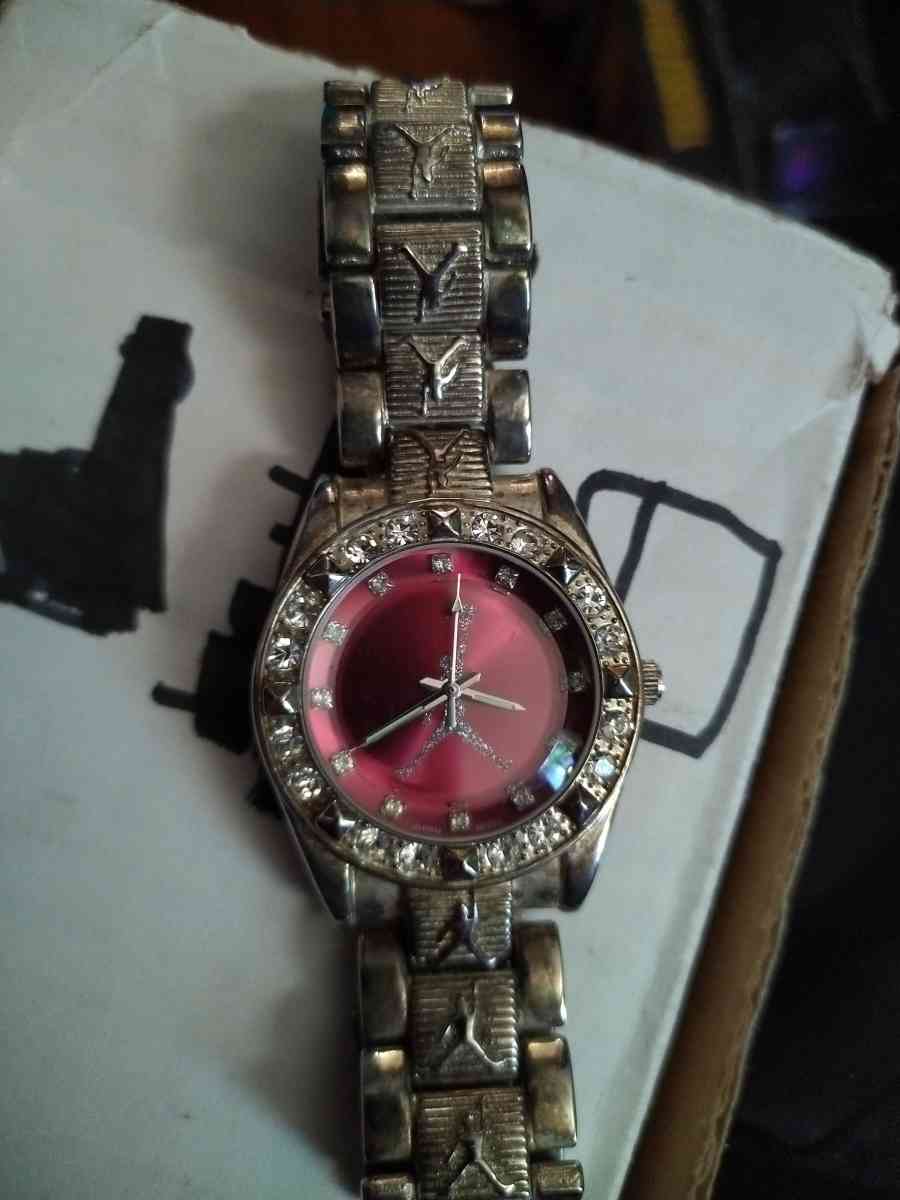 vintage Michael Jordan bling watch