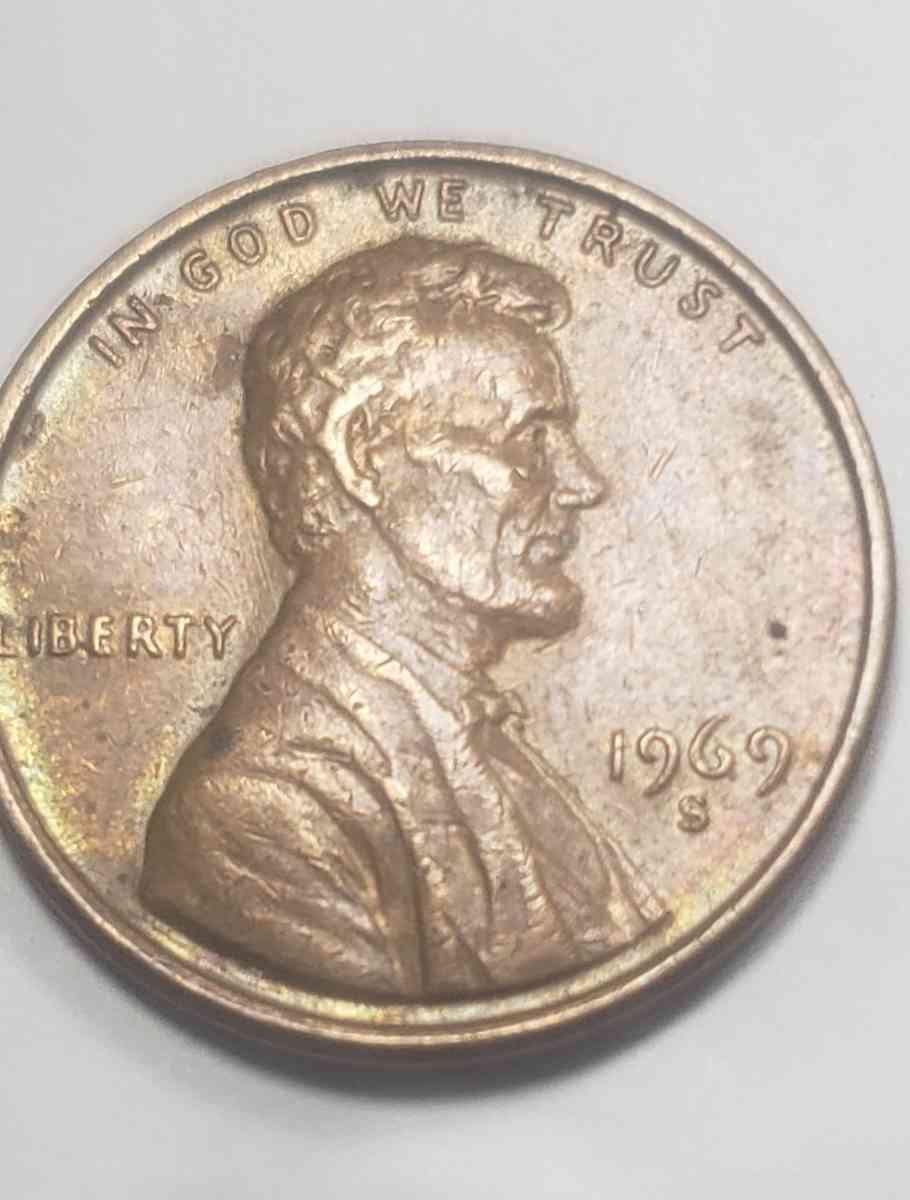 1969 S penny