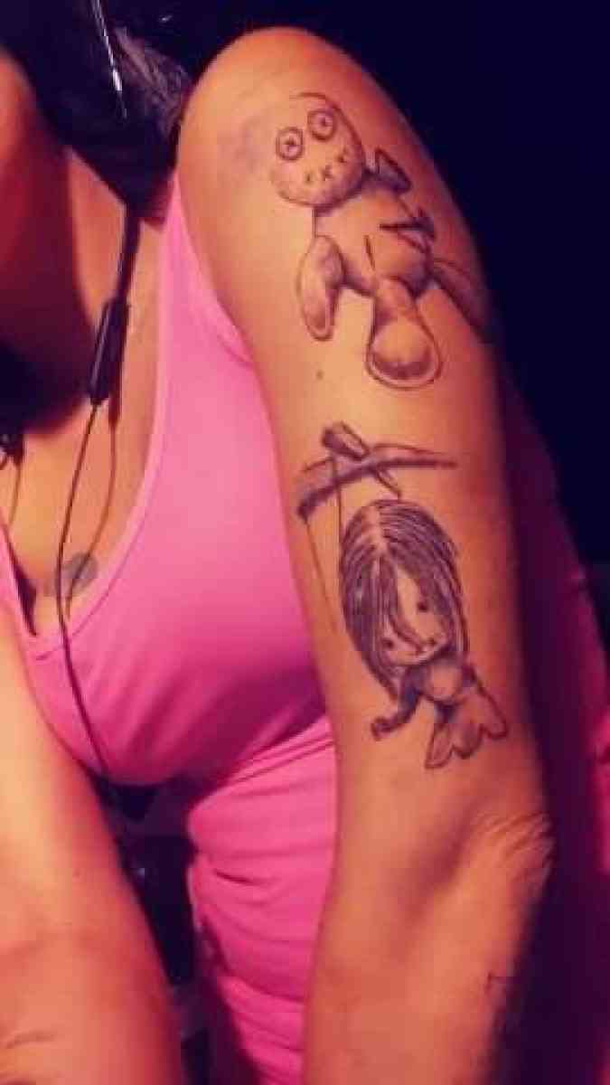 paintings I painted and tattoos