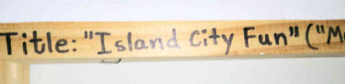 oil acrylic painting by world famous Marcus Gosse