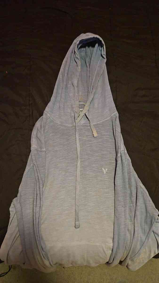 Fading Blue American Eagle Hoodie