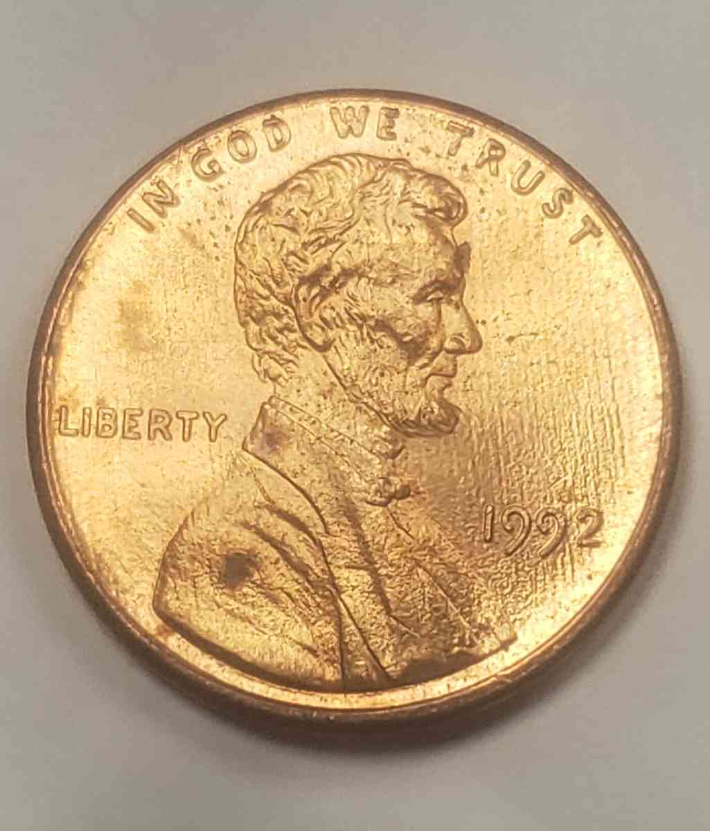 1992 penny