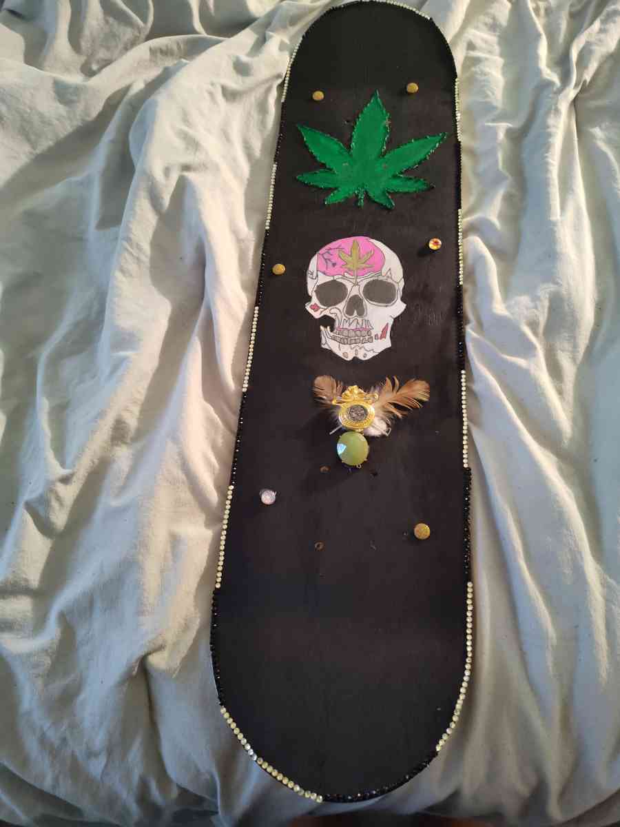 weed skateboard