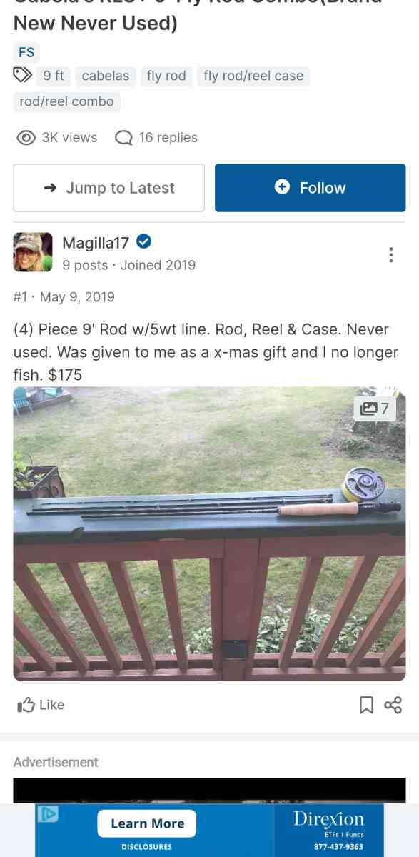 Cabelas RLS with case