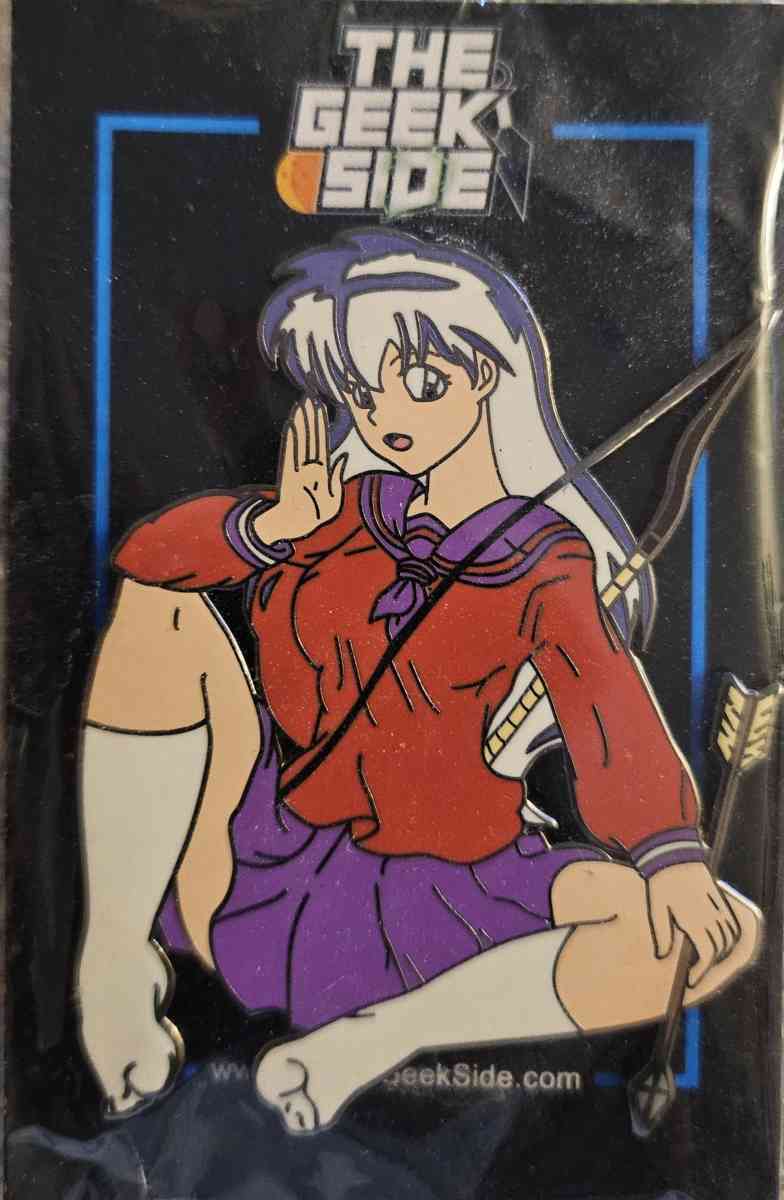 gold plated anime pins