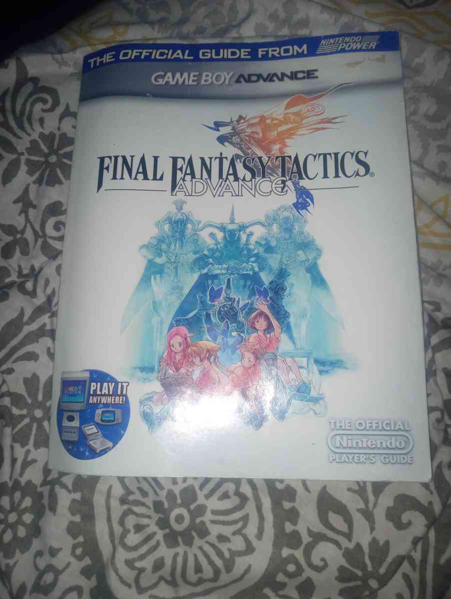 Final Fantasy Tactics Advance guide Book