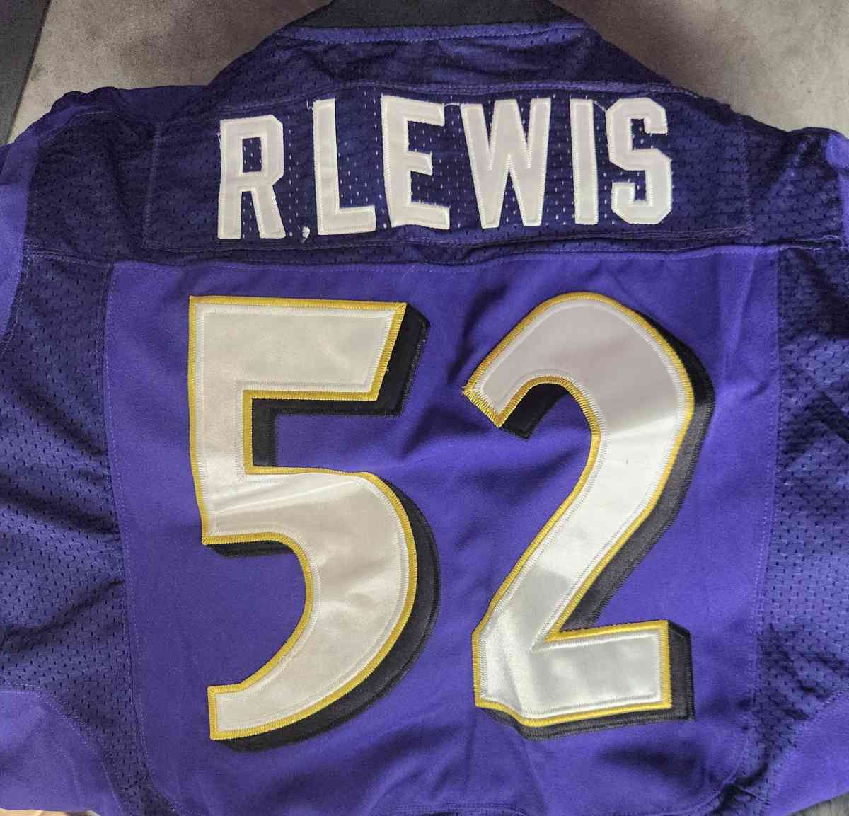 Nike Baltimore Ravens Never Worn Ray Lewis 52 Retired Player
