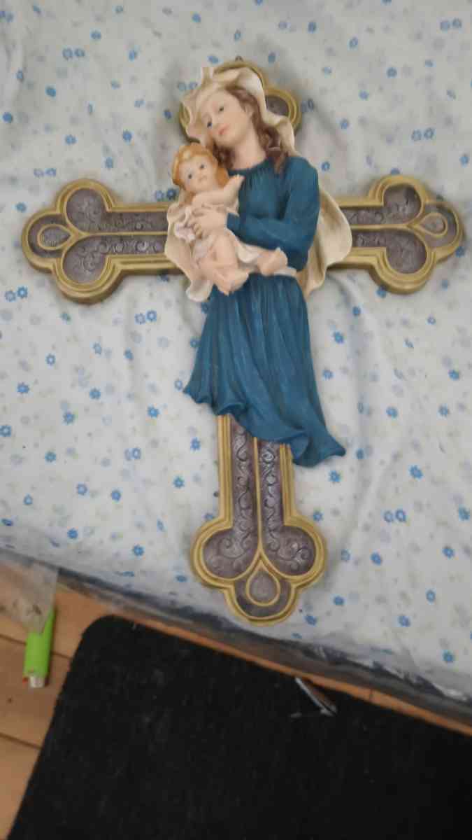 Mary on the cross