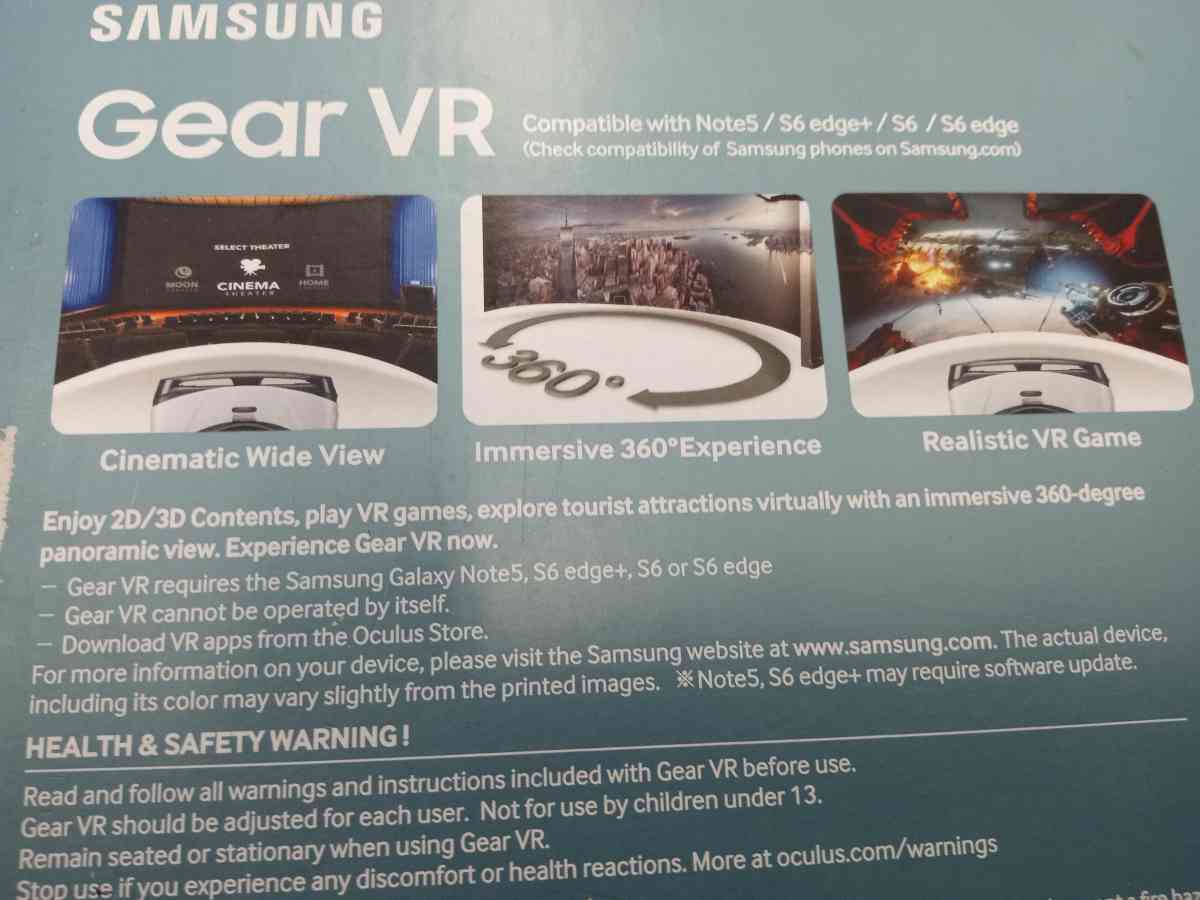 the Samsung Gear VR oculus new