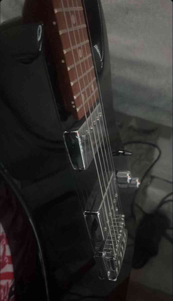 Ibanez guitar and noise gate pedal